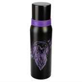Термос N.TM-046-LW 1000ML Волк (2 крышки-кружки) NISUS
