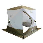 Палатка зимняя куб СЛЕДОПЫТ Premium 1,8х1,75х2,05 м, 5-местн., 3 слоя TW-15