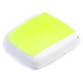 Мотыльница Salmo 2-х секц. (8*6*2.5 см) желт. флюор.