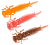 Приманка силиконовая CROXY GOOD LARVA